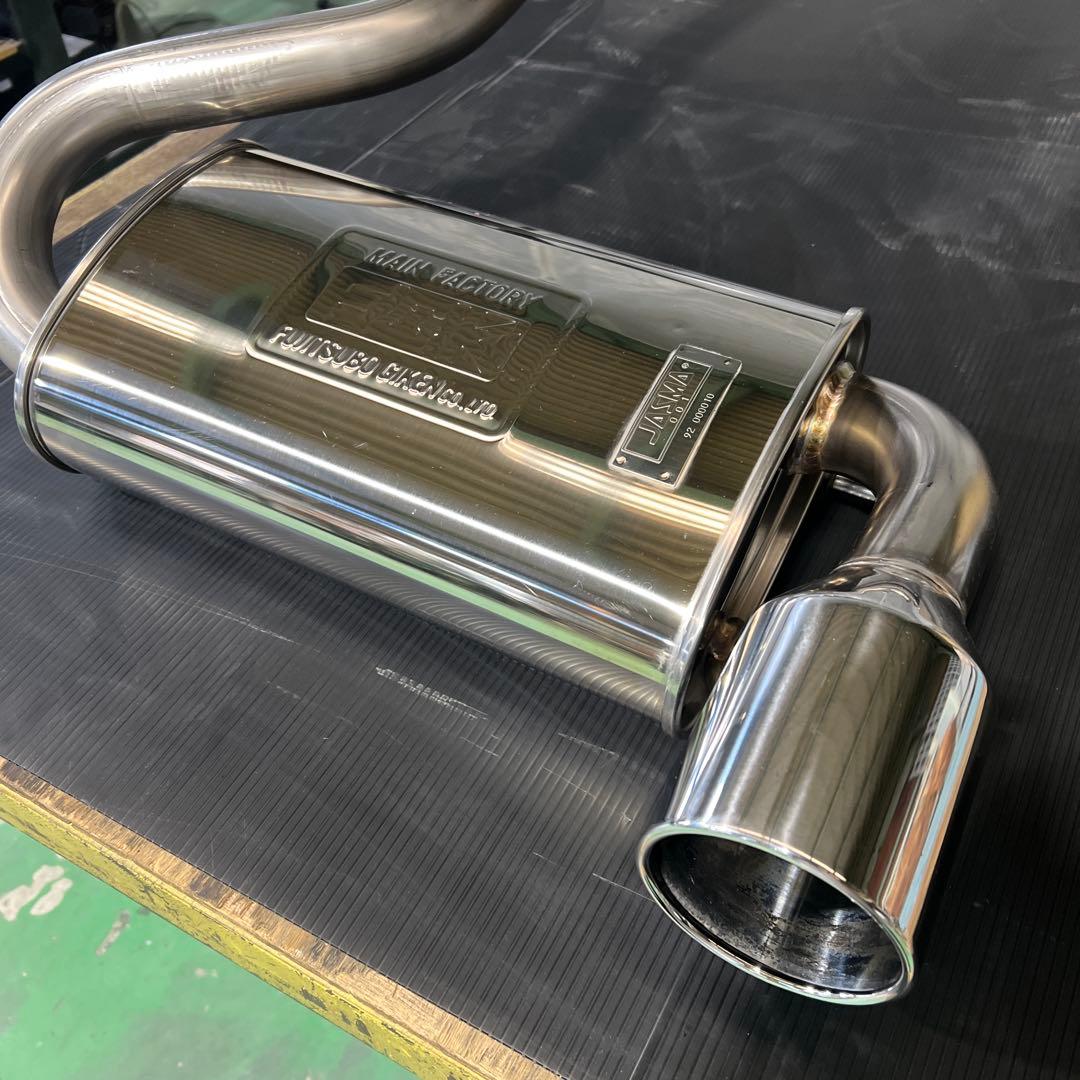 フジツボ ステンレス マフラー JASMA認証 カプチーノ