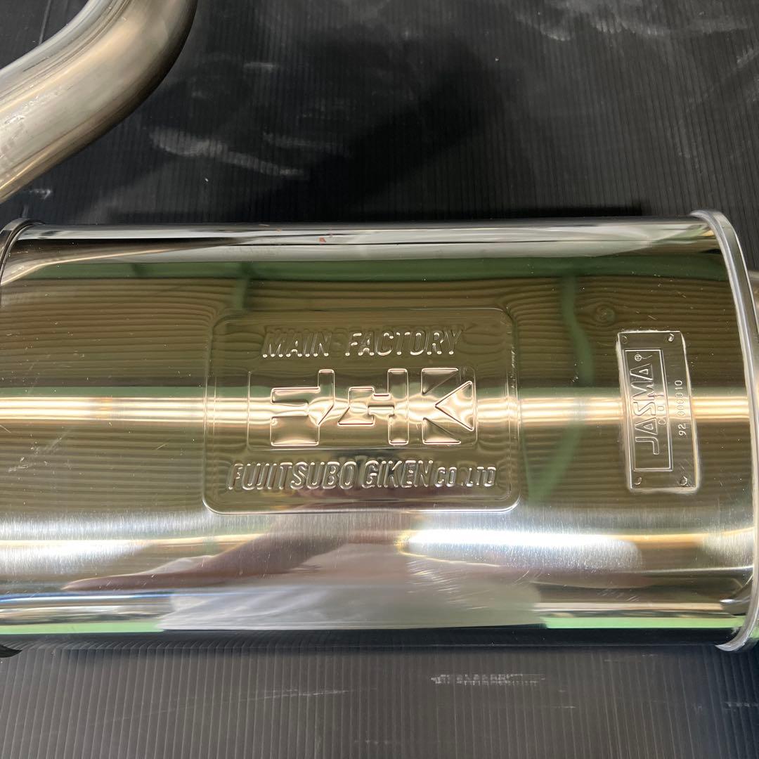 フジツボ ステンレス マフラー JASMA認証 カプチーノ