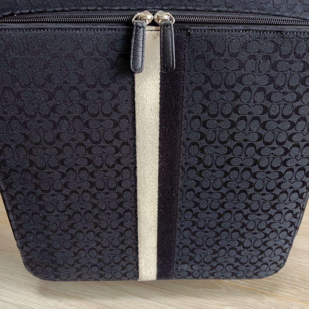 コーチ　シグネチャーストライプ　キャリーケースとトートバッグのセット