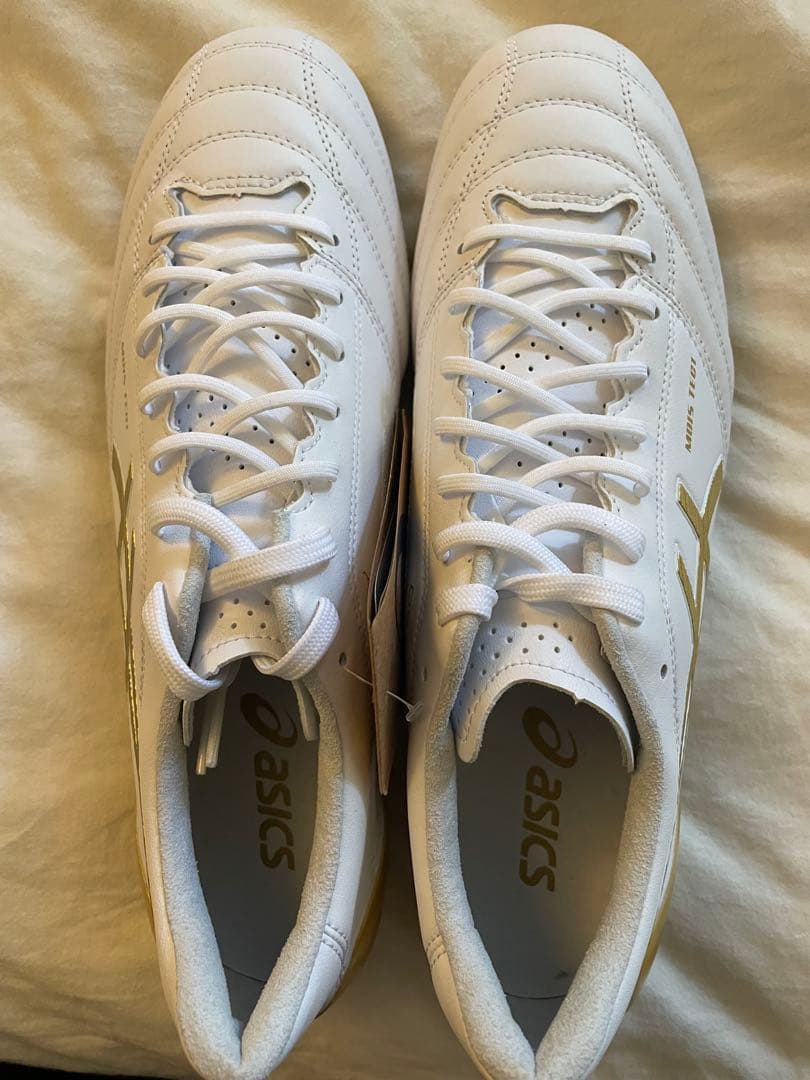 asics DS LIGHT X-FLY4 ホワイト：ゴールド