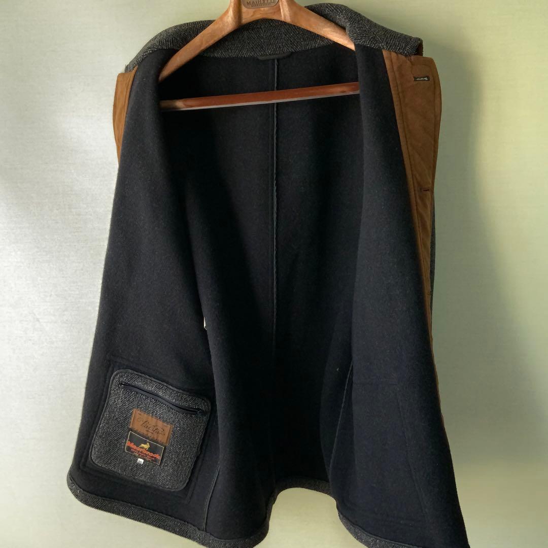 Valstarヴァルスター カントリーコート50ムーアブルック ウール グレー