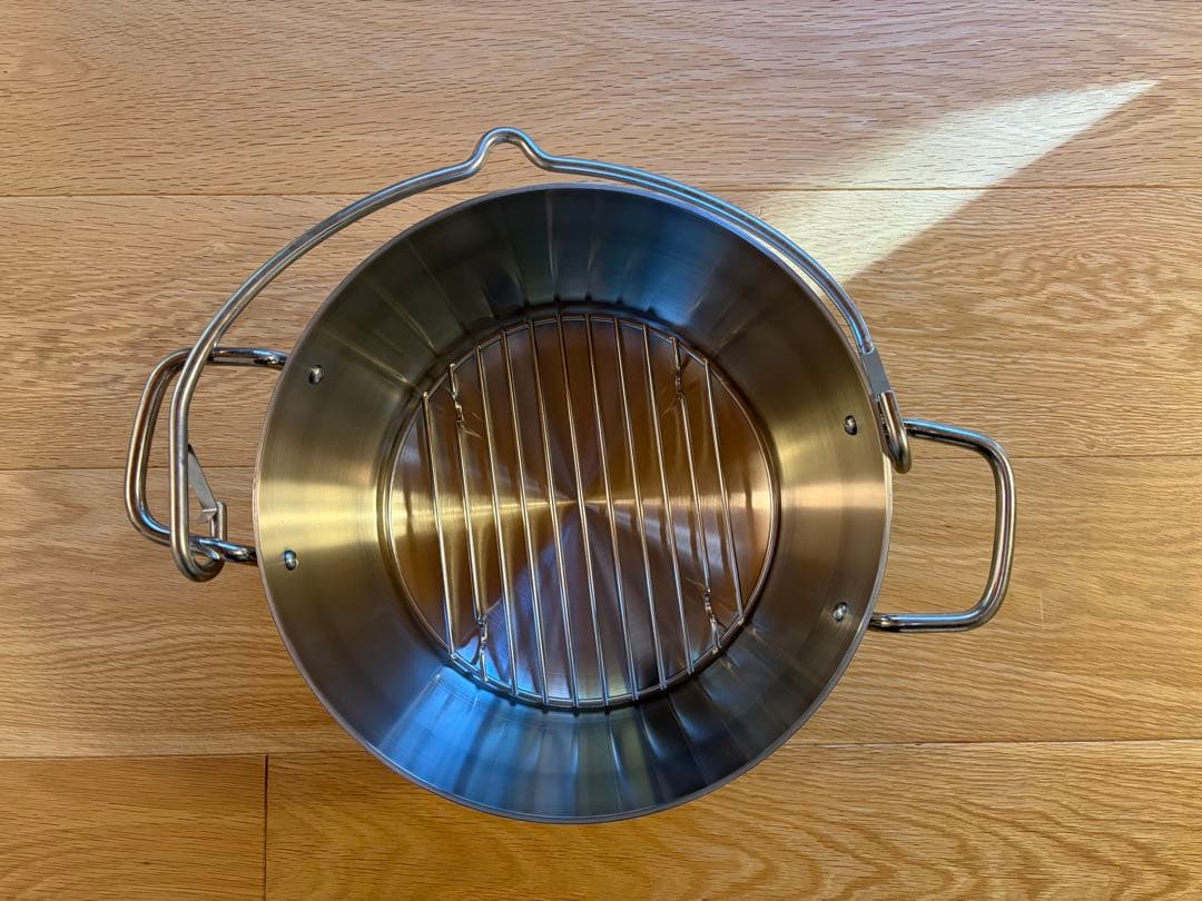 【未使用】TSBBQ ライトステンレス ダッチオーブン 10インチ