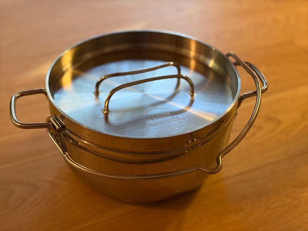 【未使用】TSBBQ ライトステンレス ダッチオーブン 10インチ