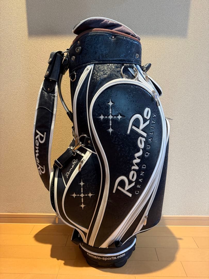 ロマロ　キャディバッグ　アイアンカバー付