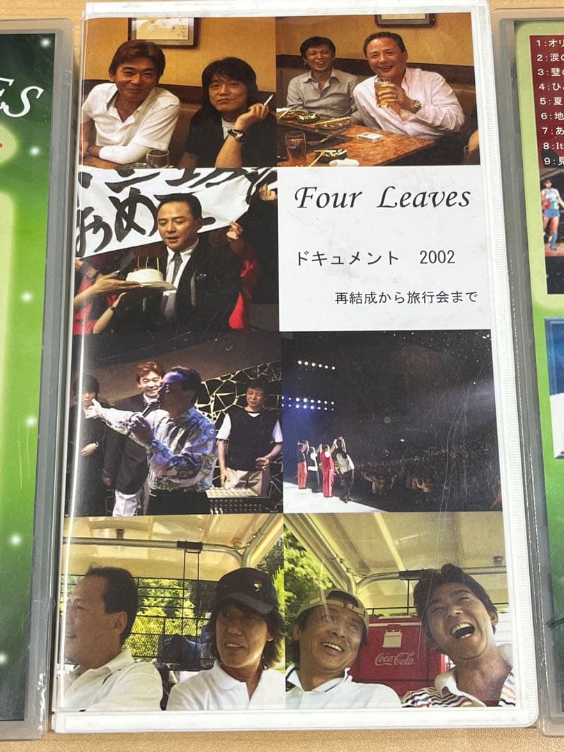 フォーリーブス　ファイナルコンサート　VHS サイン付　デッキ付き