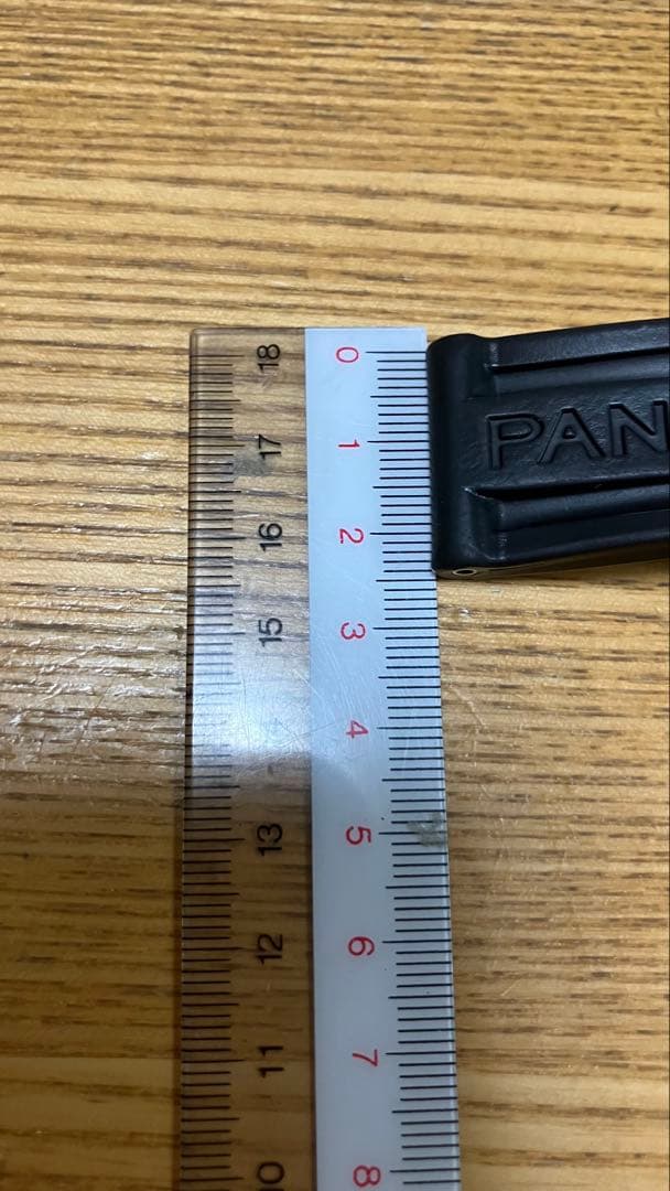 PANERAI ブラック ラバーベルト 箱付き