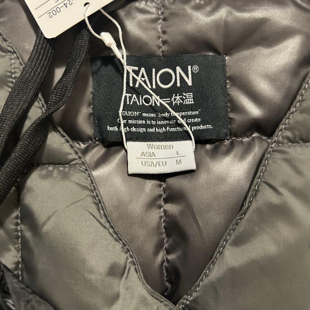 TAION×fredy emue ダウンベスト　ロングダウンベスト　ジレ