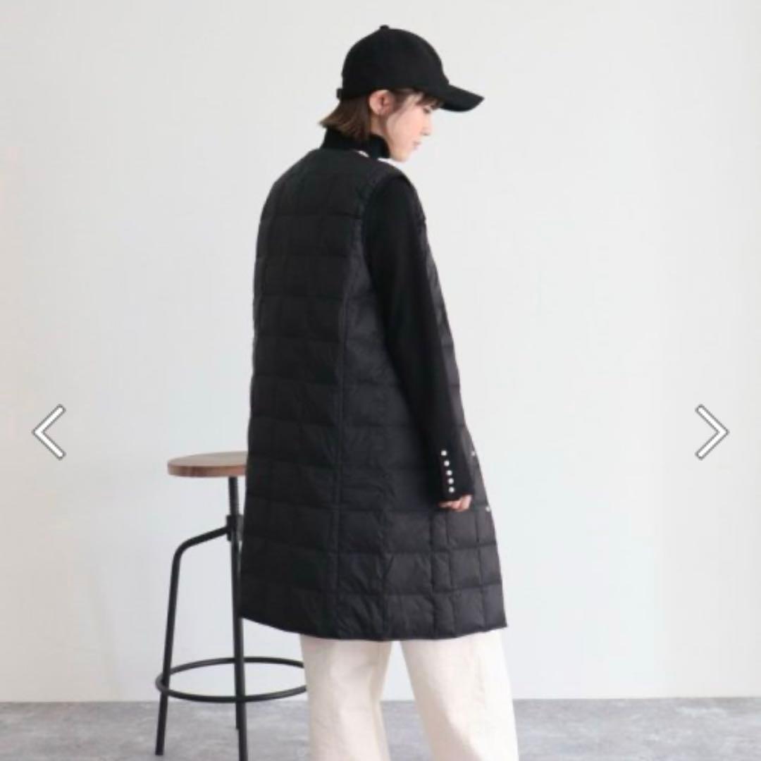 TAION×fredy emue ダウンベスト　ロングダウンベスト　ジレ