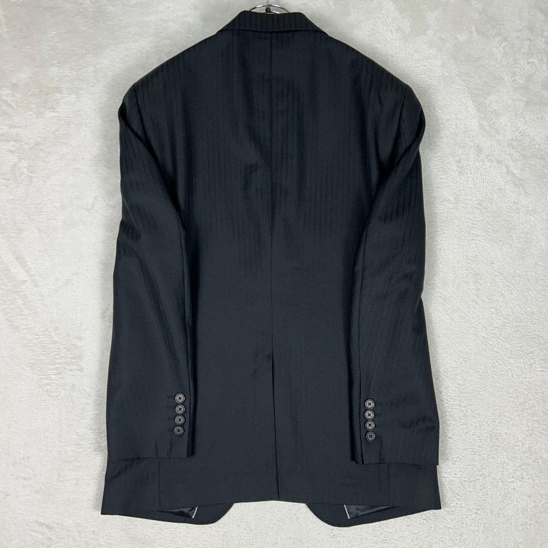 美品☆ティノラス ビジネススーツスリーピースセットアップ ダブルブレストベスト