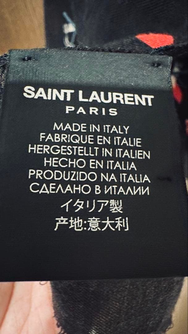 激レア❗️SAINT LAURENT ストール サンローラン