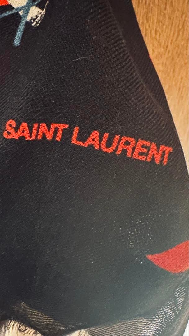 激レア❗️SAINT LAURENT ストール サンローラン