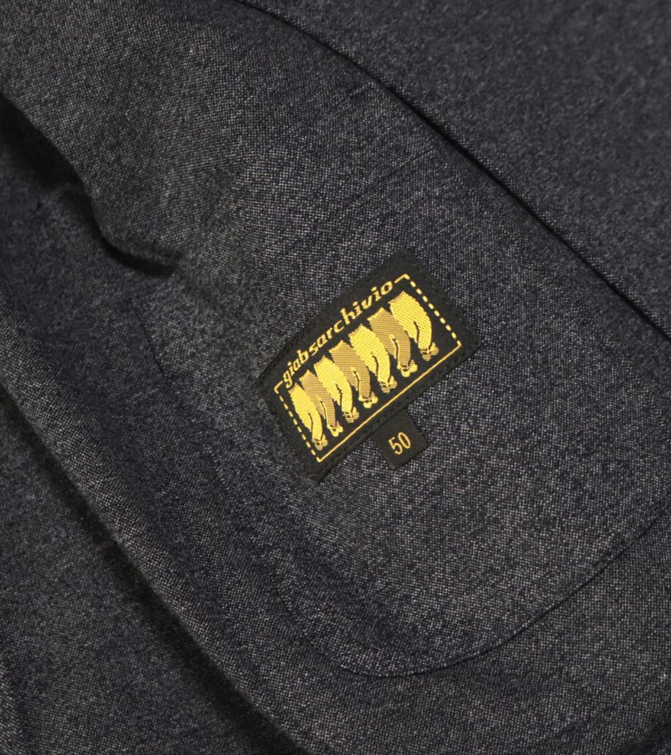 新品【ジャブス アルキヴィオ】MASACCIOのセットアップ スーツ 濃灰 50