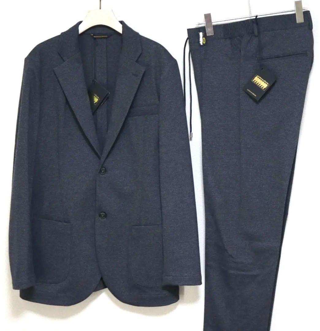 新品【ジャブス アルキヴィオ】MASACCIOのセットアップ スーツ 濃灰 50