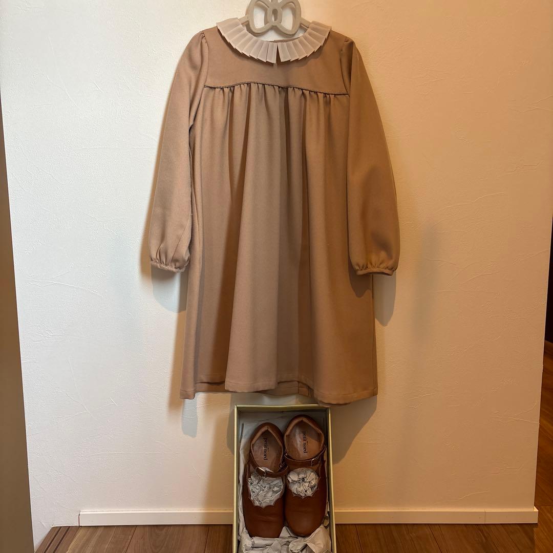 ジューンリトルクローゼット　ペタルワンピース petit nord 20センチ