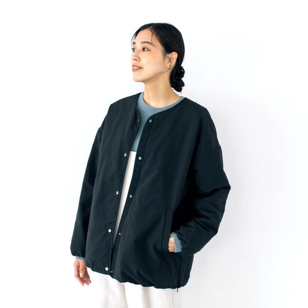 北欧暮らしの道具店 ふんわり軽くてあったかい洗える ショート丈コート