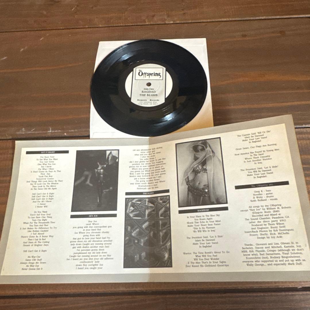 The Offspring Baghdad 7インチシングル