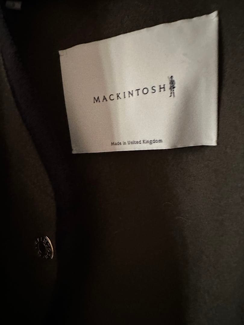 ユナイテッドアローズ別注　マッキントッシュノーカラーコート