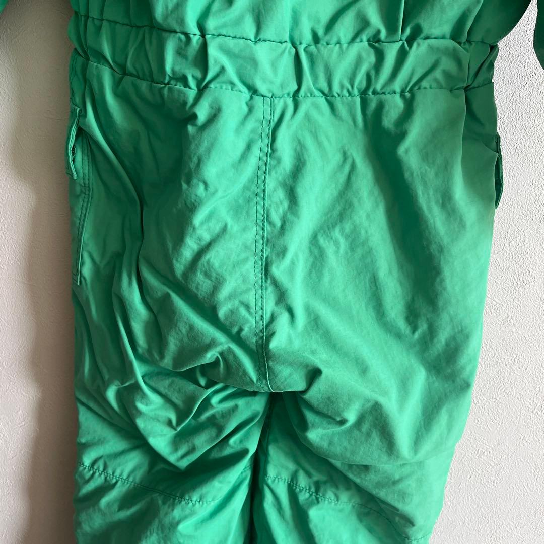 The North Face 子ども用スキーウェア 緑色