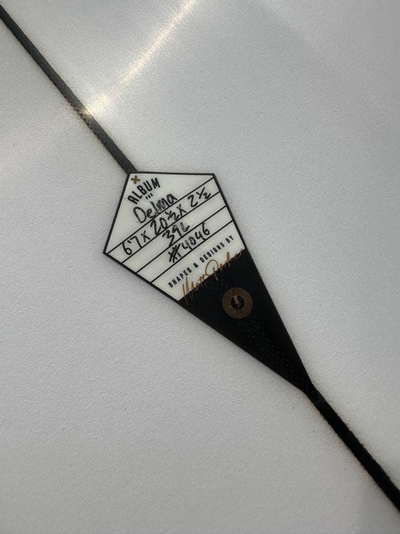 ALBUMアルバムサーフボードDelma6.7ほぼ新品