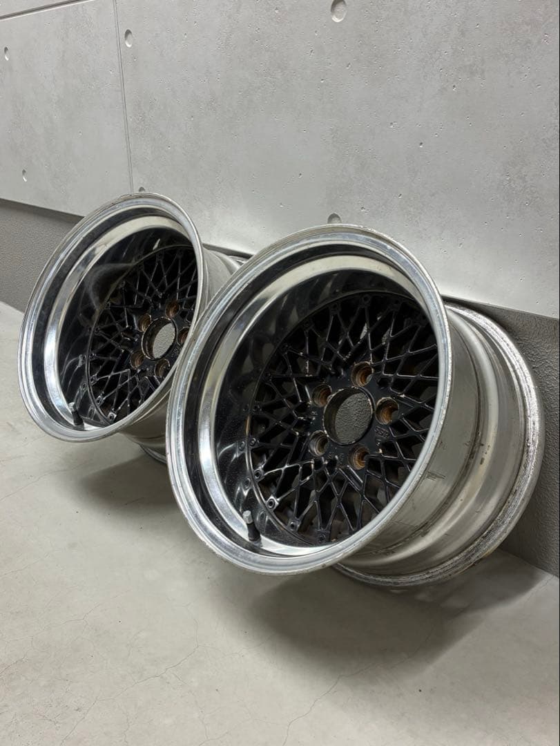 SSR FMメッシュ2本 15インチ 9J −27 Aタイプ 114.3 5穴