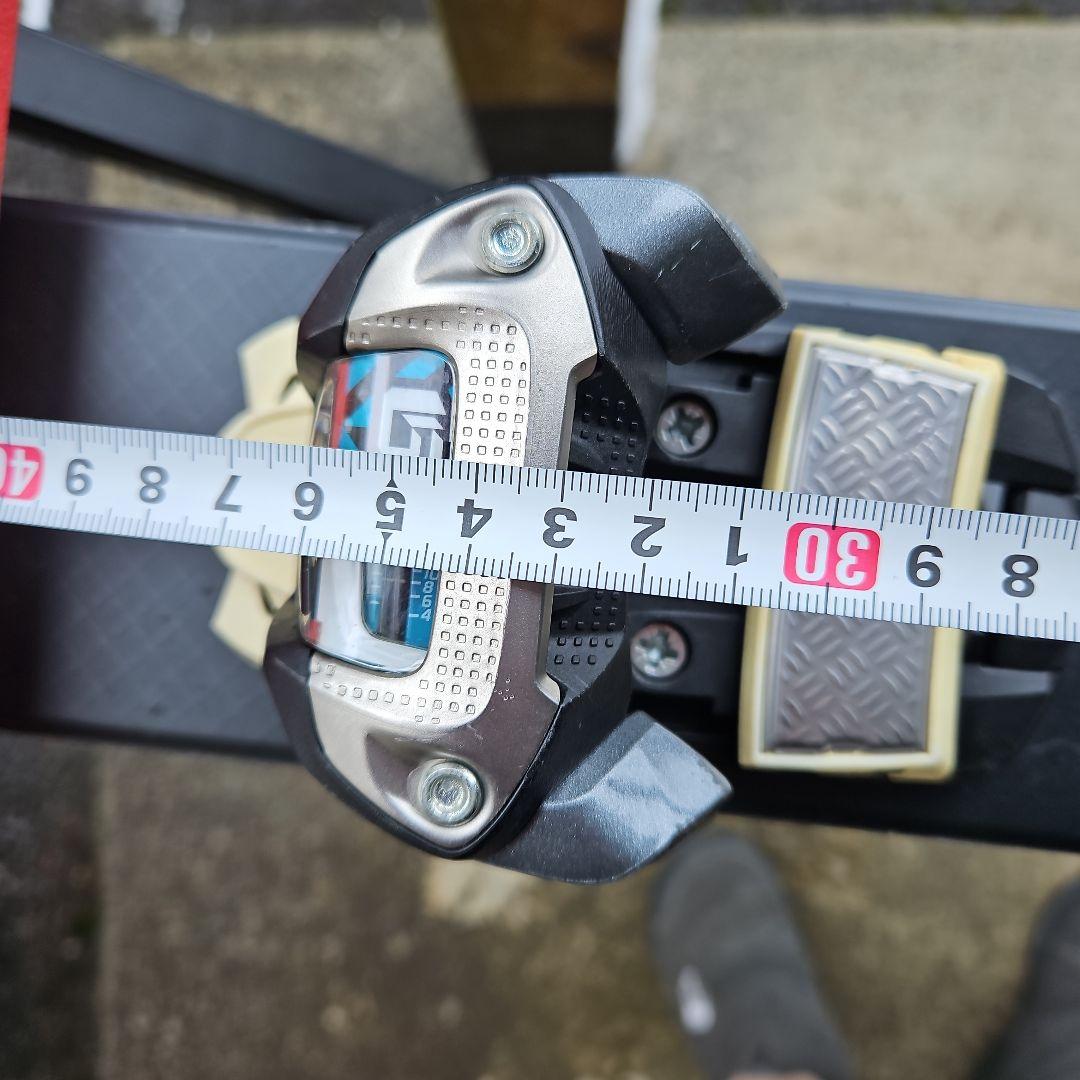 スキー 板・ビンディング（男性174cm／73kgが使用）