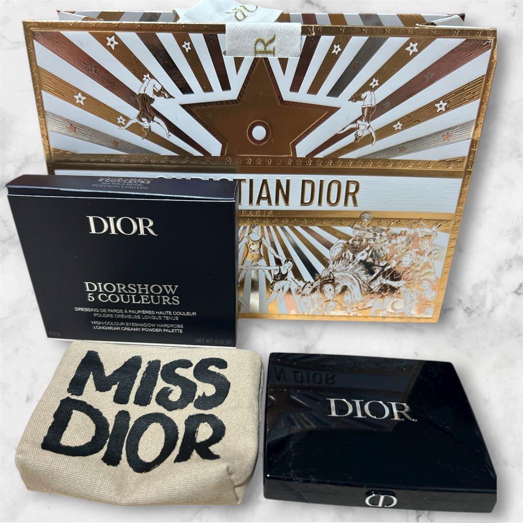 新品 ディオールショウ サンク クルール アイシャドウ664ワイルドベージュ