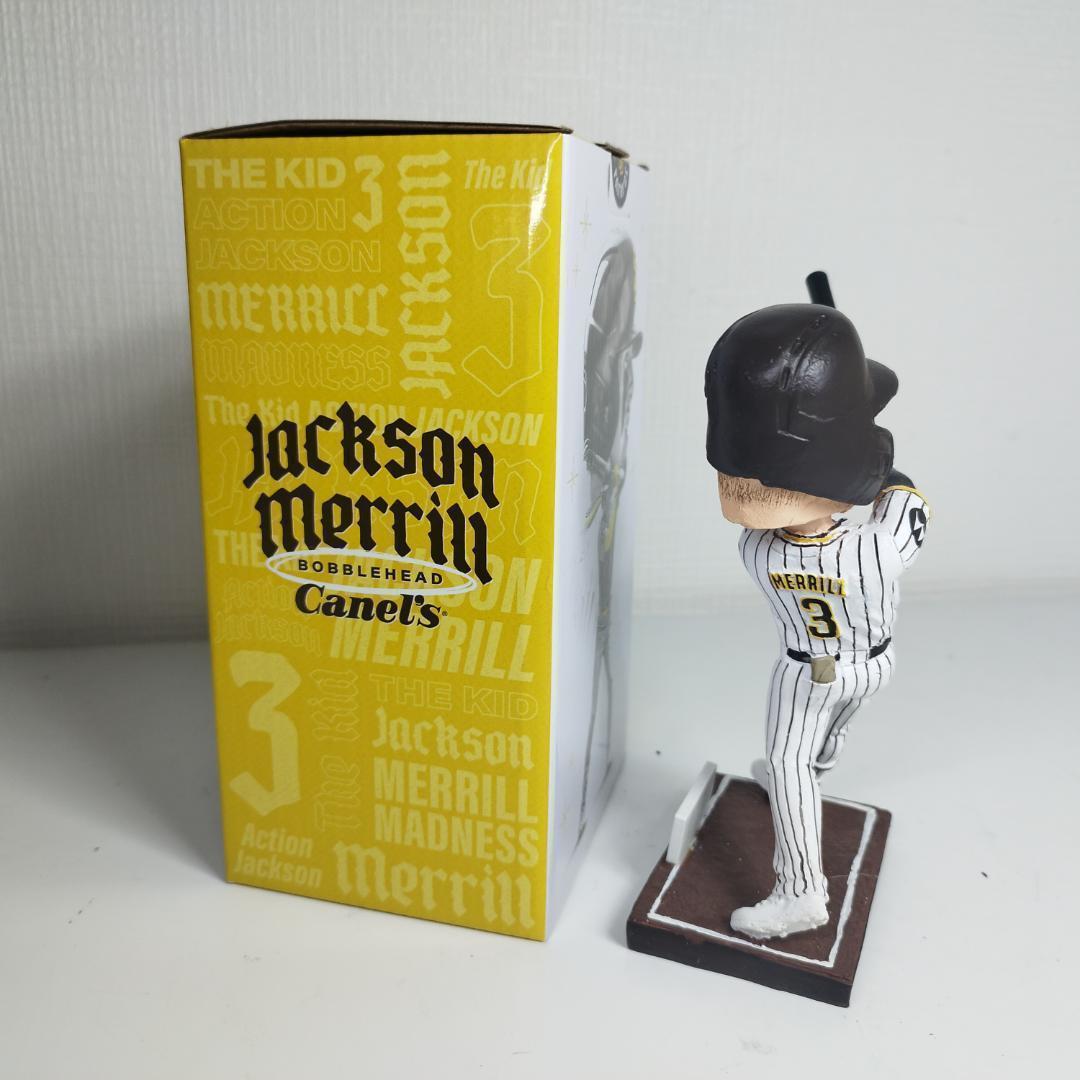 ジャクソン メリル ボブルヘッド 新品 非売品 2025 パドレス 首 IObb