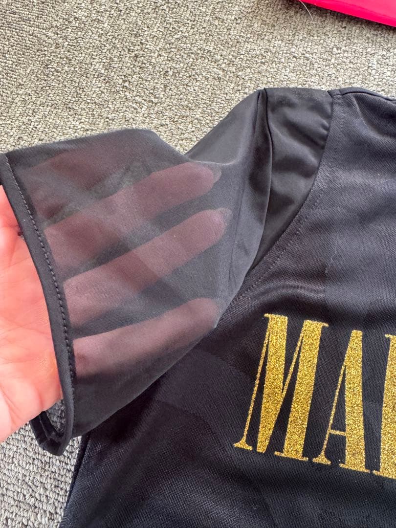 新品未使用　MARK & LONA シアー袖半袖ポロシャツ