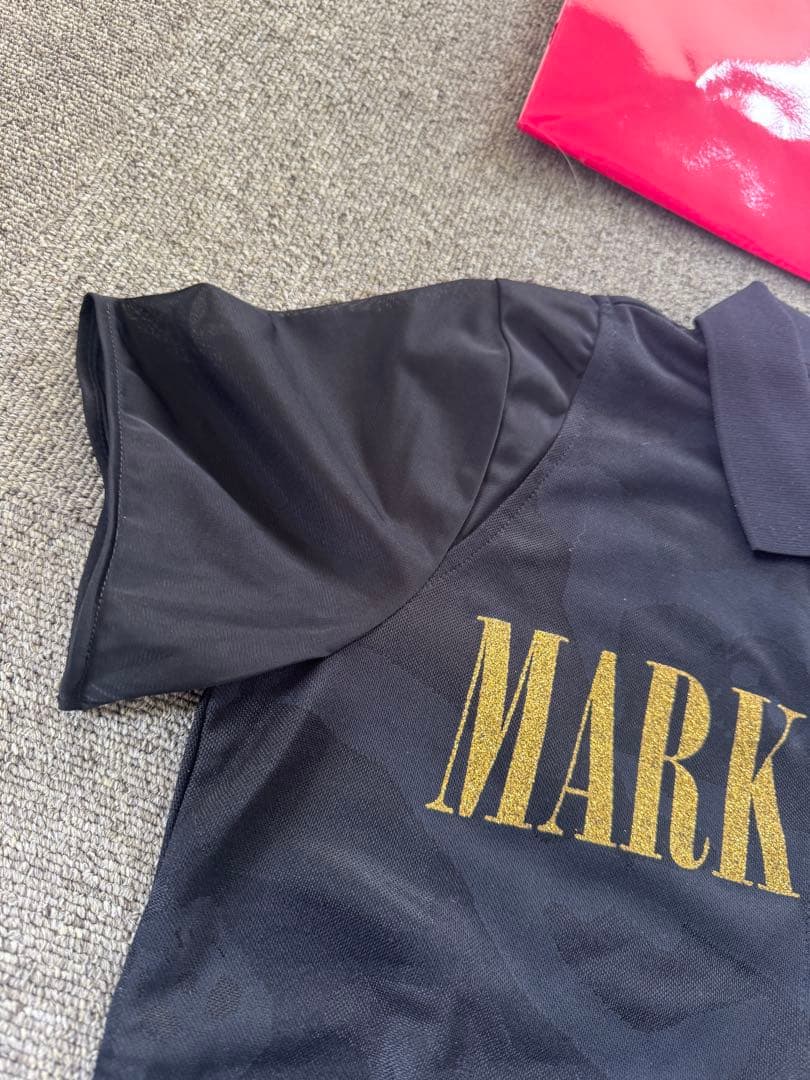 新品未使用　MARK & LONA シアー袖半袖ポロシャツ