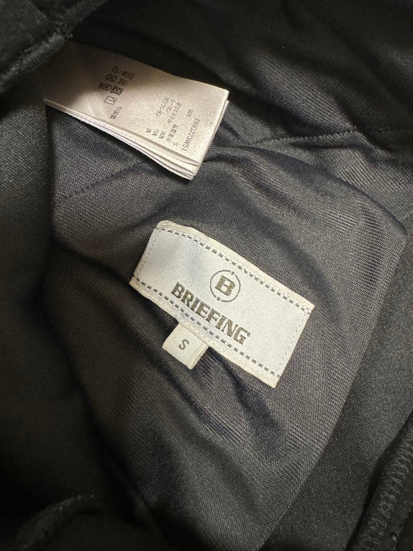 BRIEFING 黒 Sジョガーパンツ② レディース