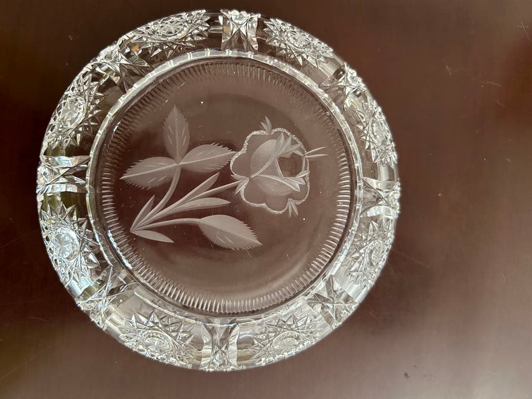 ドレスデン　クリスタルプレート6セット