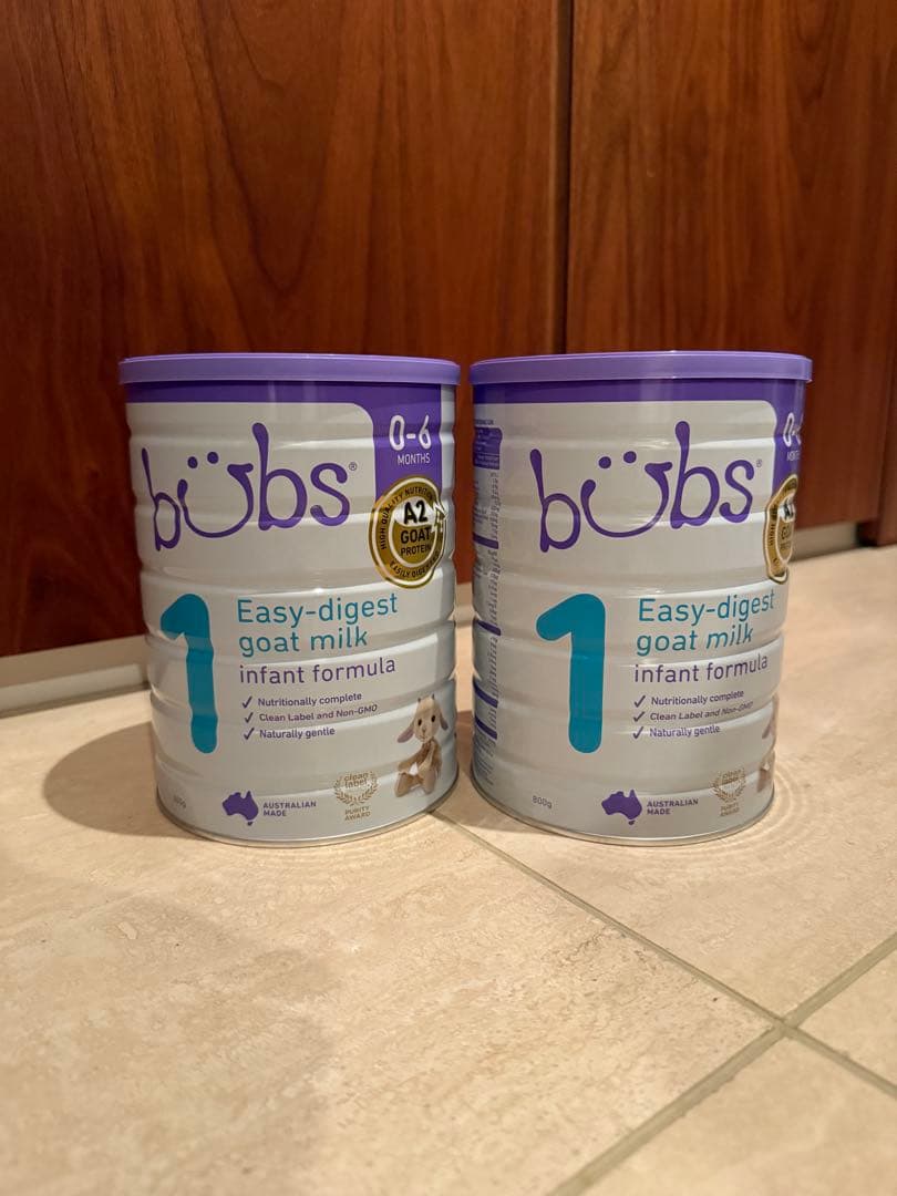 直接限定　バブズ　ヤギ　粉ミルク　Step1 新品未開封　2缶