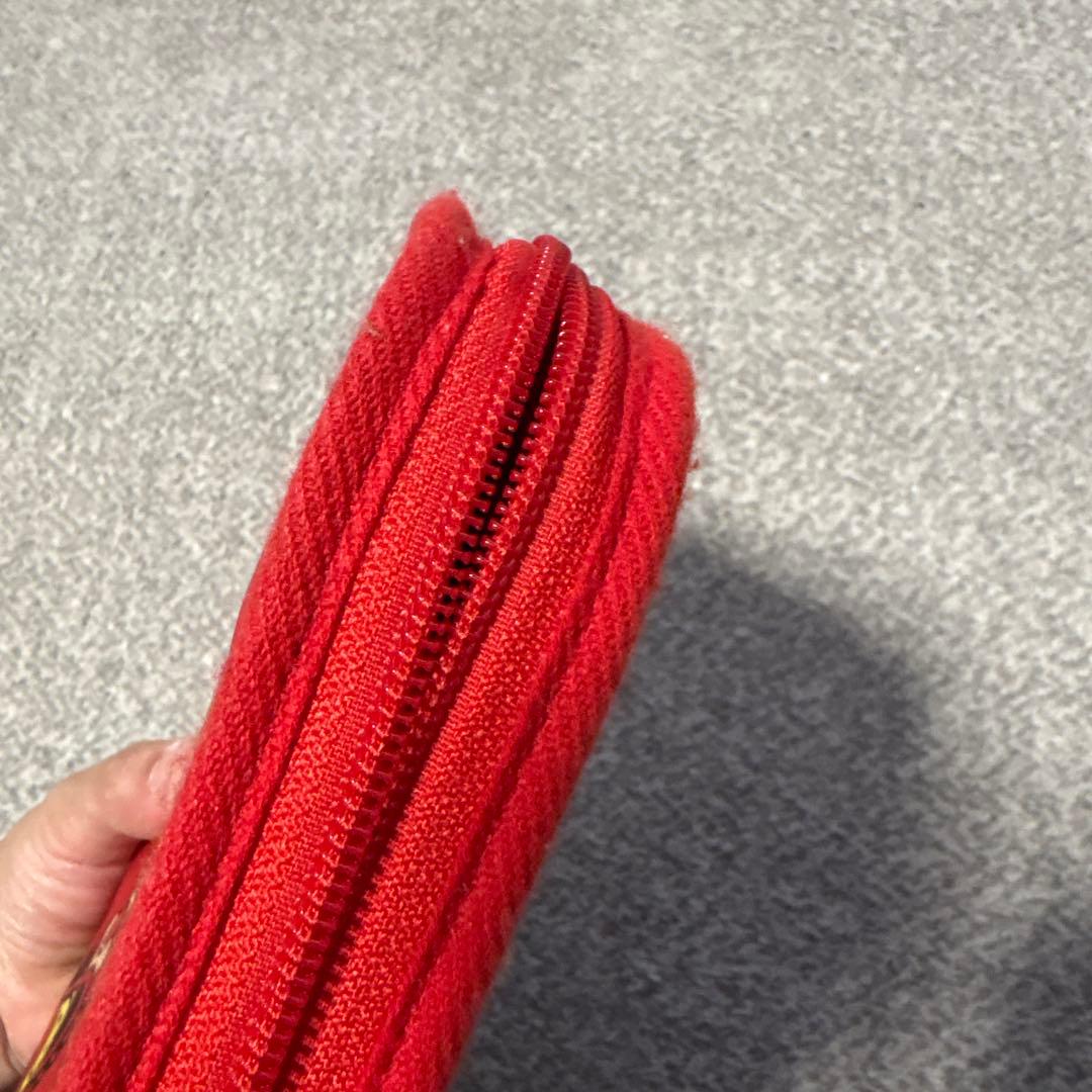 美品【HYSTERIC MINI ヒスミニ】総柄　母子手帳ケース 赤　レッド