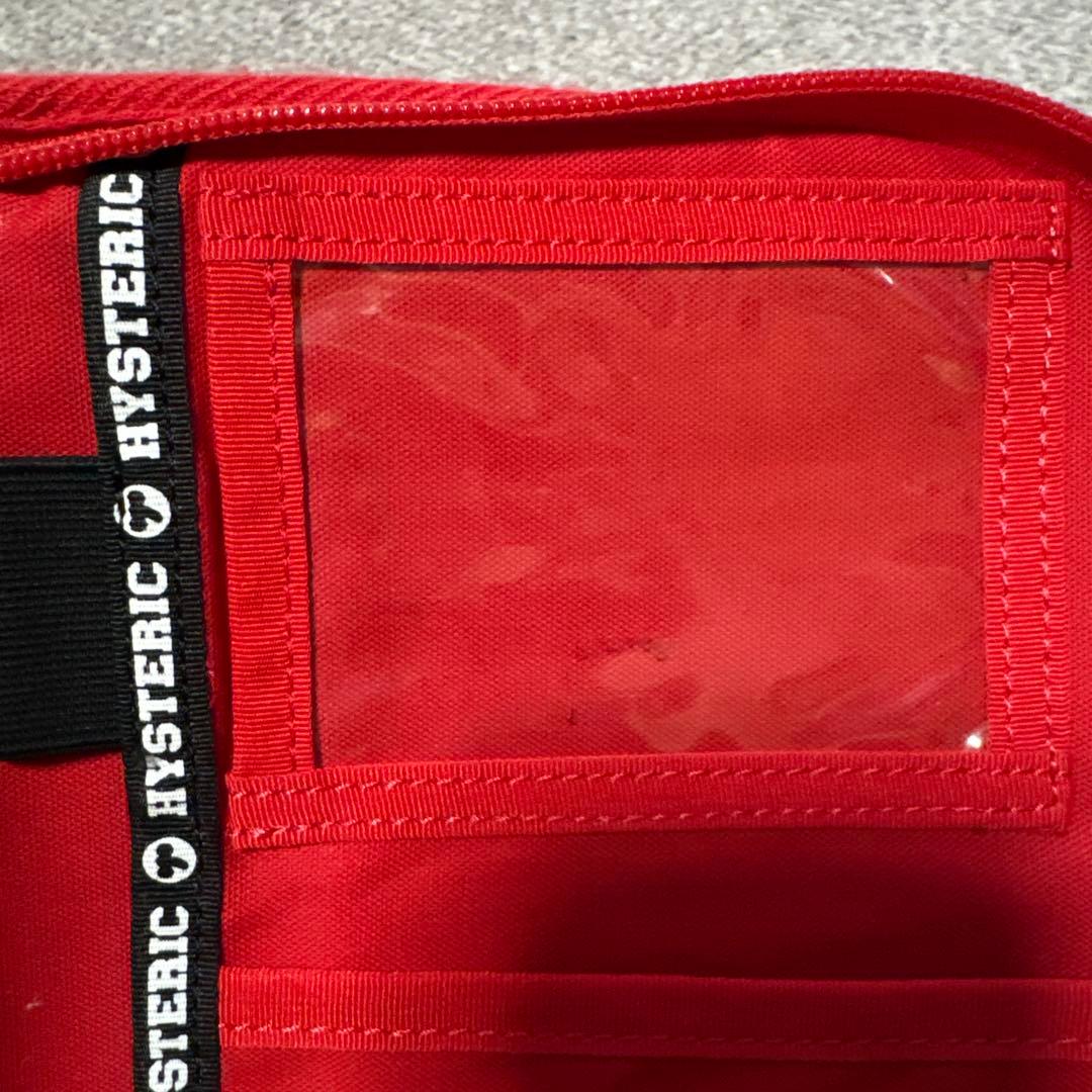 美品【HYSTERIC MINI ヒスミニ】総柄　母子手帳ケース 赤　レッド
