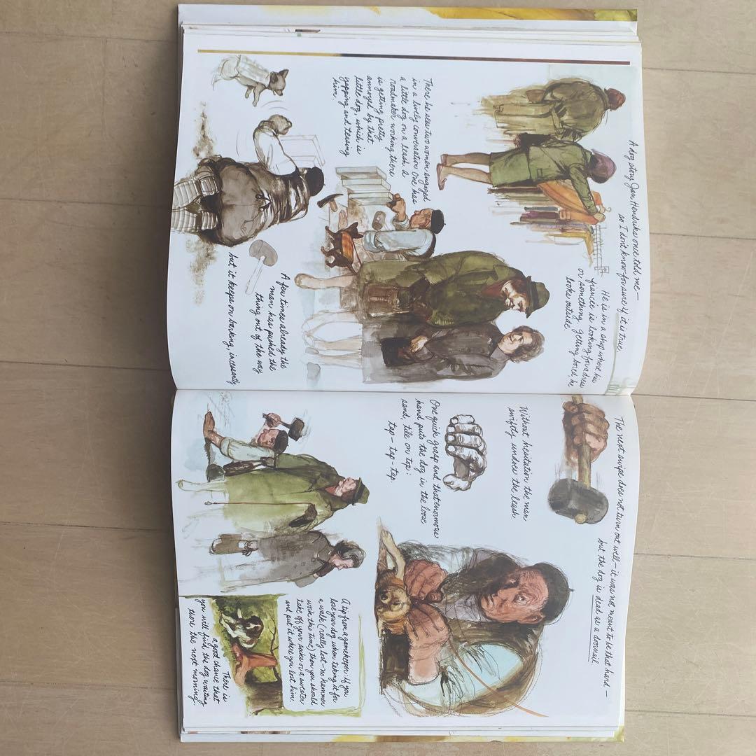 Dogs 作者Rien Poortvliet 水彩画(英語版)