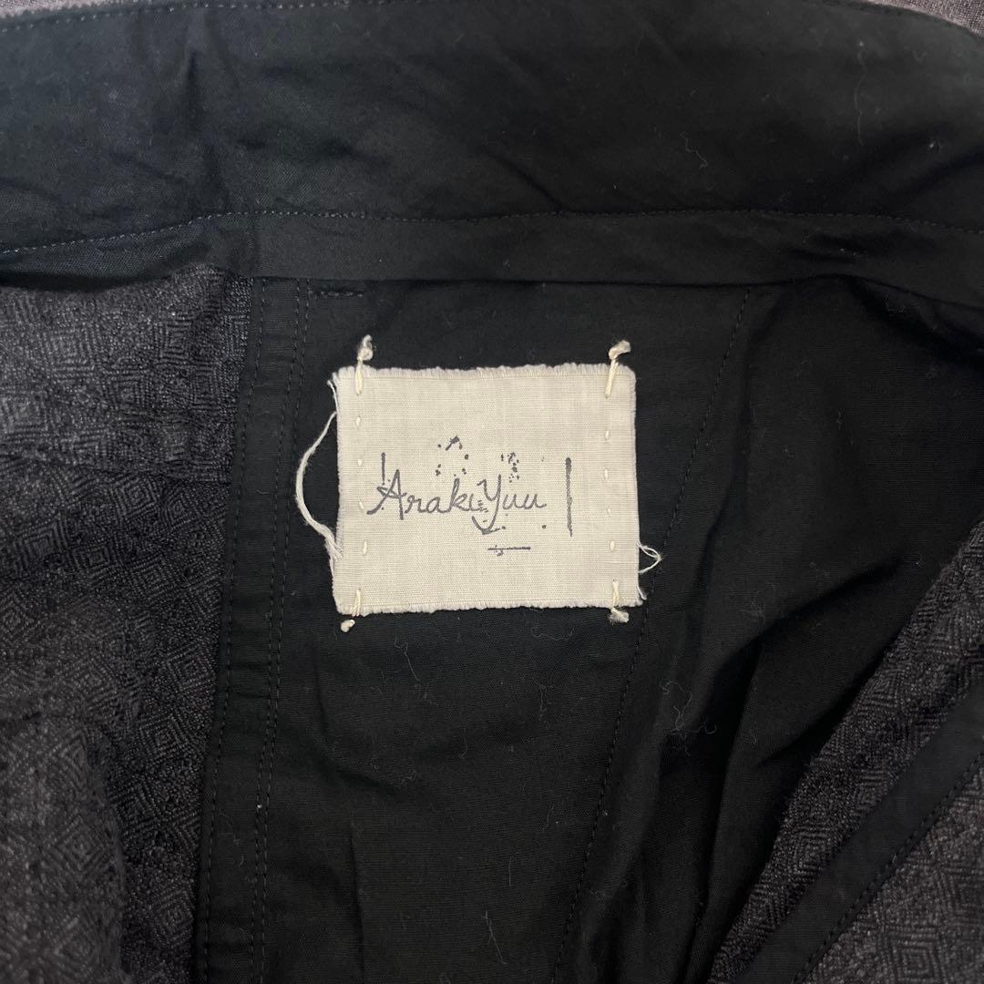 ARAKI YUU 22ss Curved Cropped Pants サイズ1