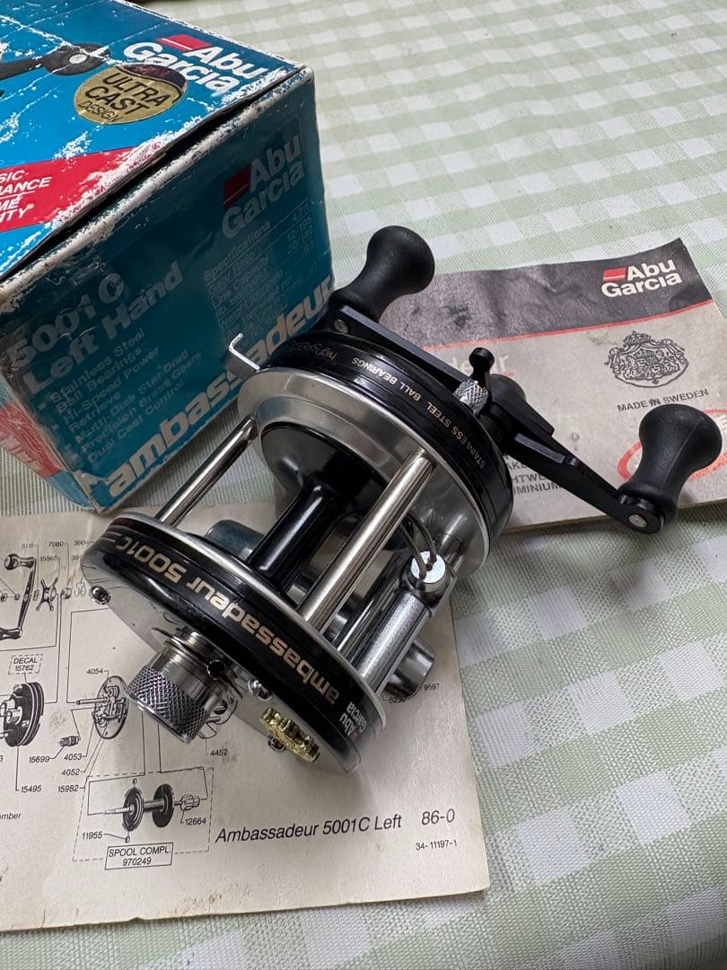 アブガルシア アンバサダー 5001C 左ハンドル Abu Garcia LH