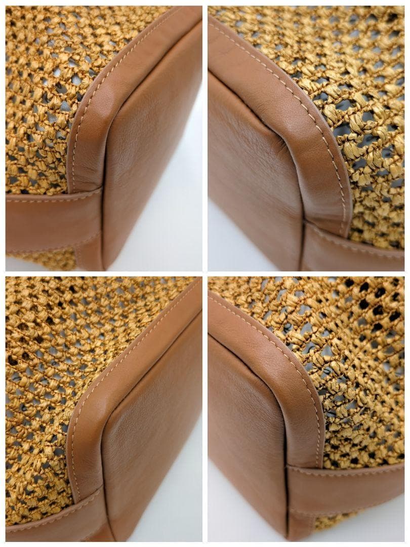 【極美品】WEEKEND Max Mara かごバッグ　バンブー　2wayバッグ