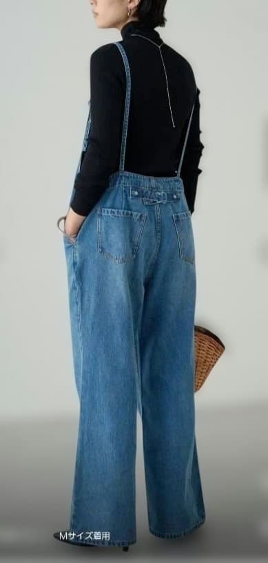 週末限定値下げ‼️タイムセール✨Loungedress　デニムオールインワン