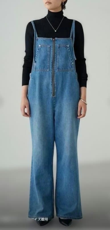 週末限定値下げ‼️タイムセール✨Loungedress　デニムオールインワン