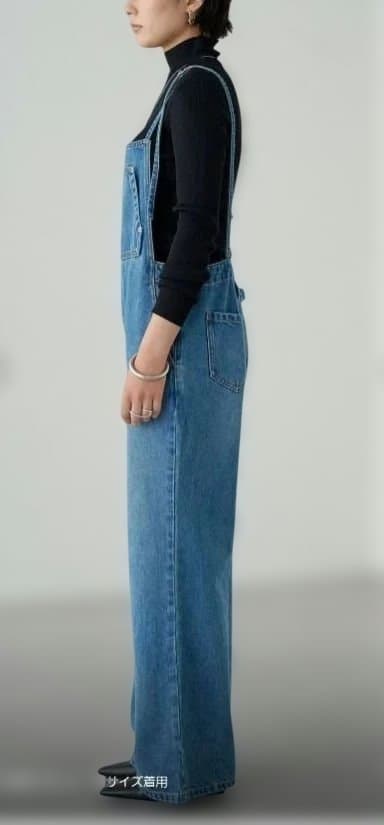 週末限定値下げ‼️タイムセール✨Loungedress　デニムオールインワン