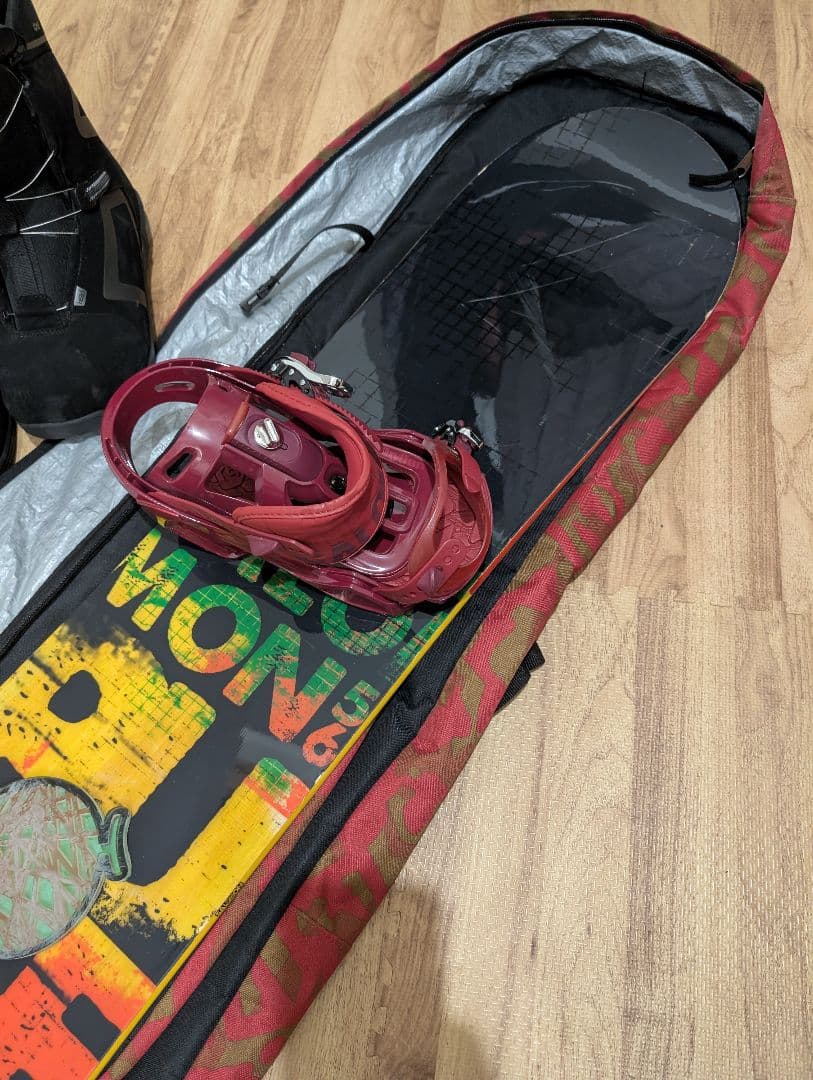 サロモン　PULSE　156cm ブーツ28cm付き！