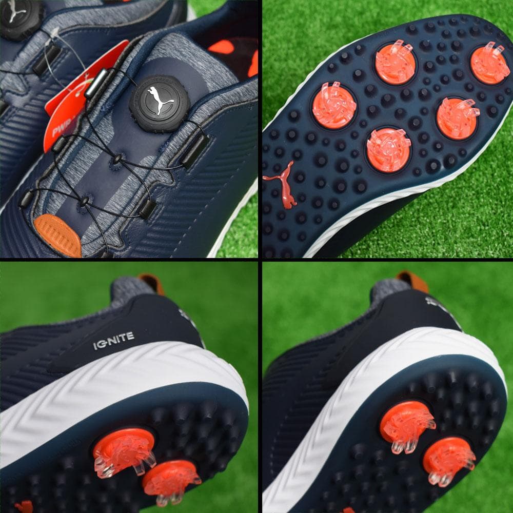 PUMA/プーマ イグナイト ゴルフシューズ【ネイビー/26.5㎝】新品！