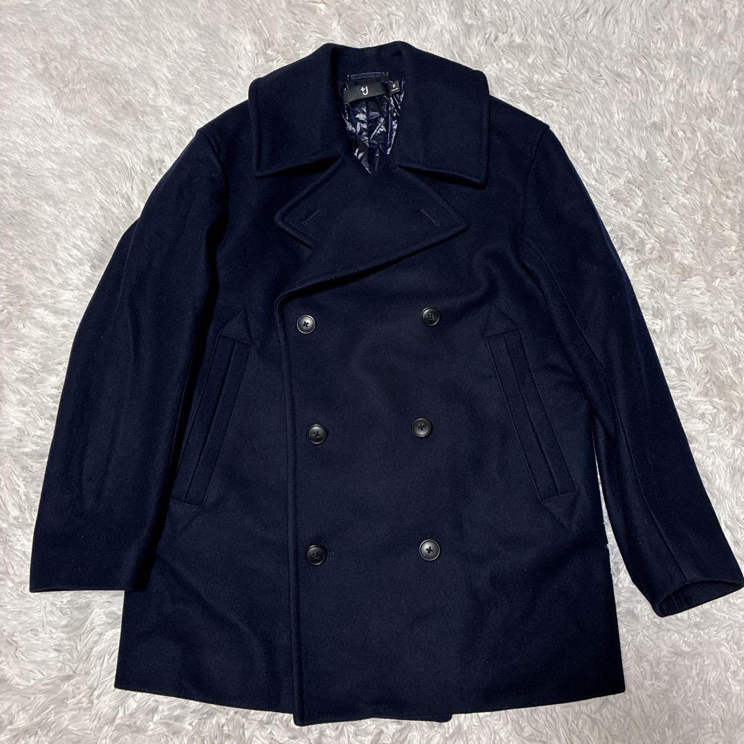 未使用タグ有⭐️ユニクロ　ジルサンダー　限定完売コラボ　Pコート　ネイビー M