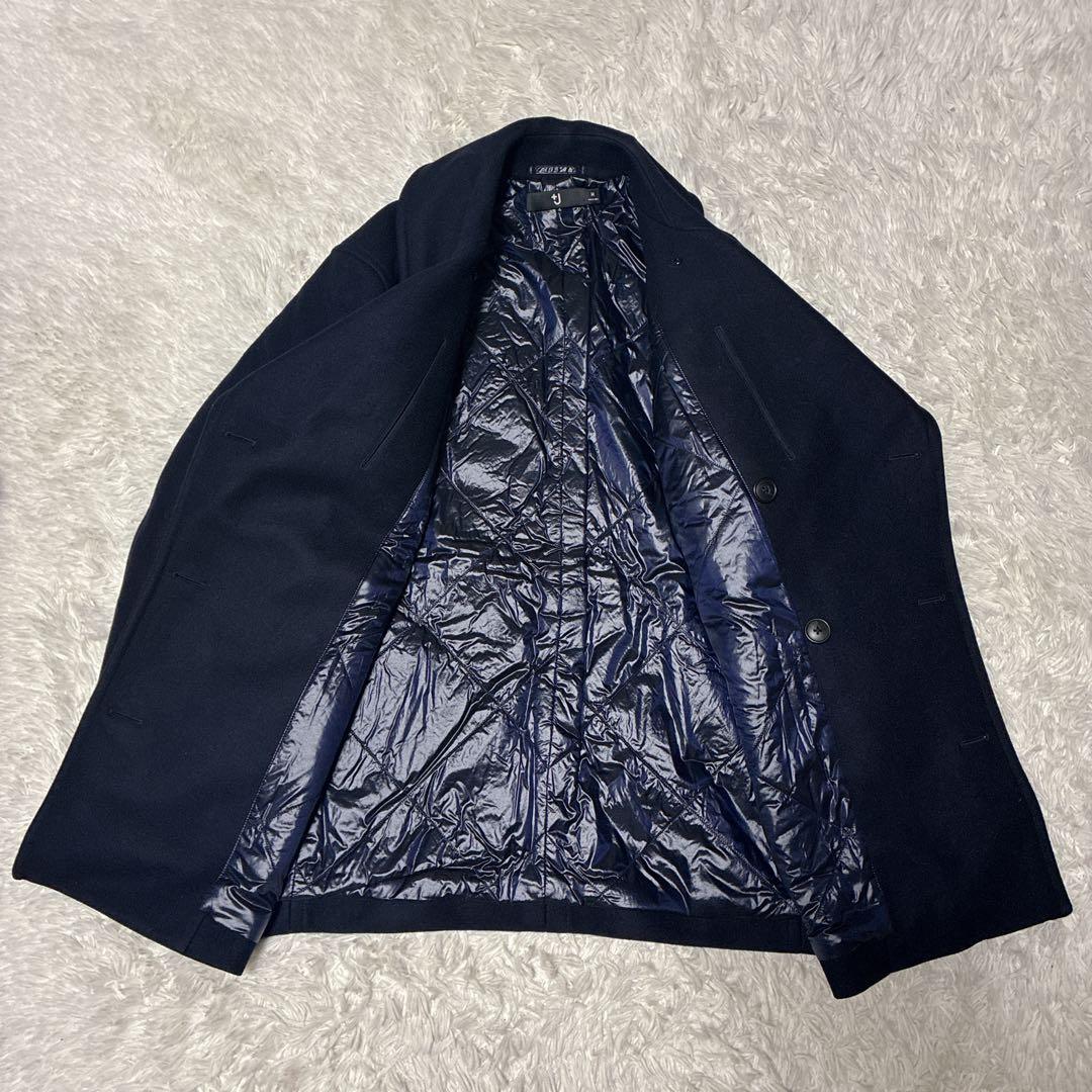 未使用タグ有⭐️ユニクロ　ジルサンダー　限定完売コラボ　Pコート　ネイビー M