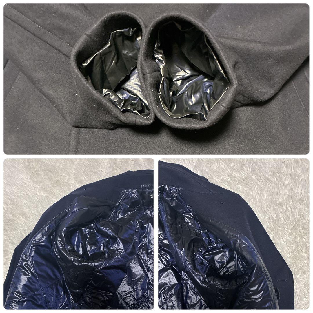 未使用タグ有⭐️ユニクロ　ジルサンダー　限定完売コラボ　Pコート　ネイビー M