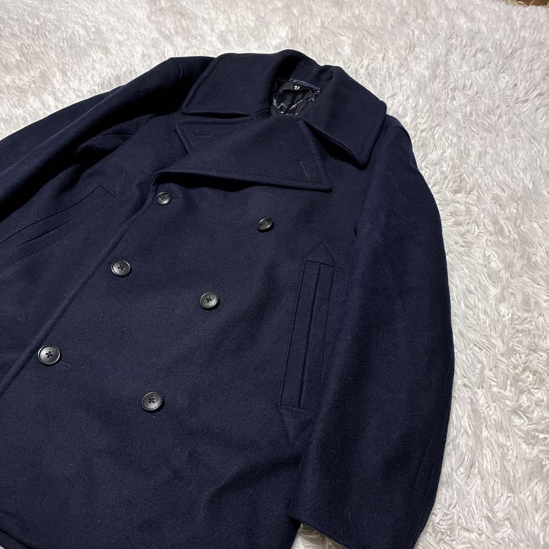 未使用タグ有⭐️ユニクロ　ジルサンダー　限定完売コラボ　Pコート　ネイビー M
