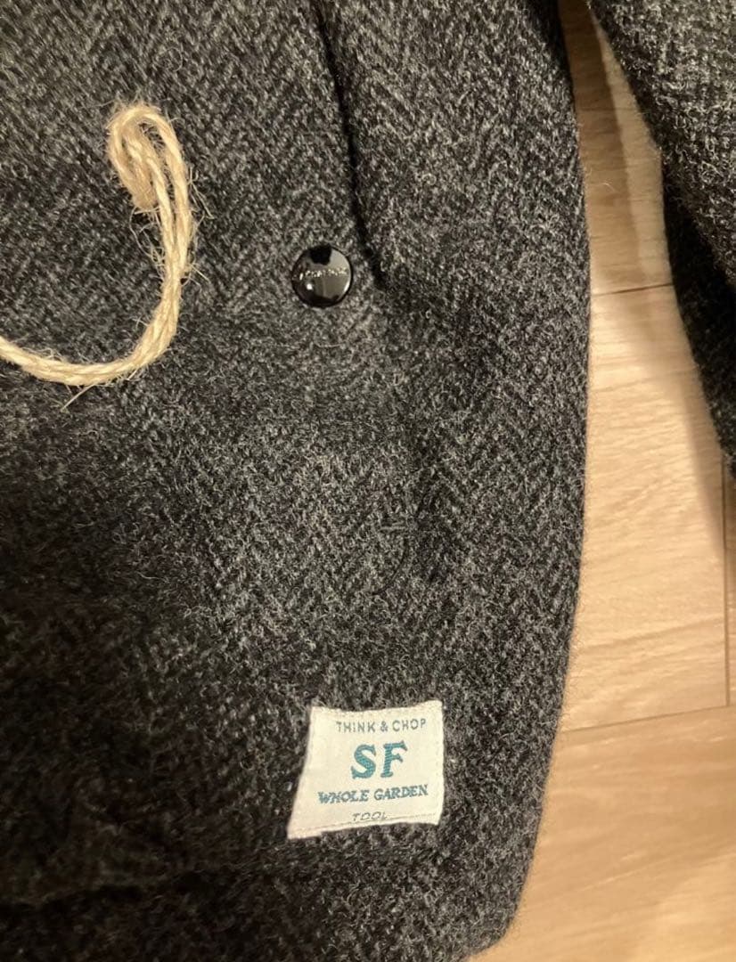 ササフラス　D/C Armor Jacket Heavy Herringbone