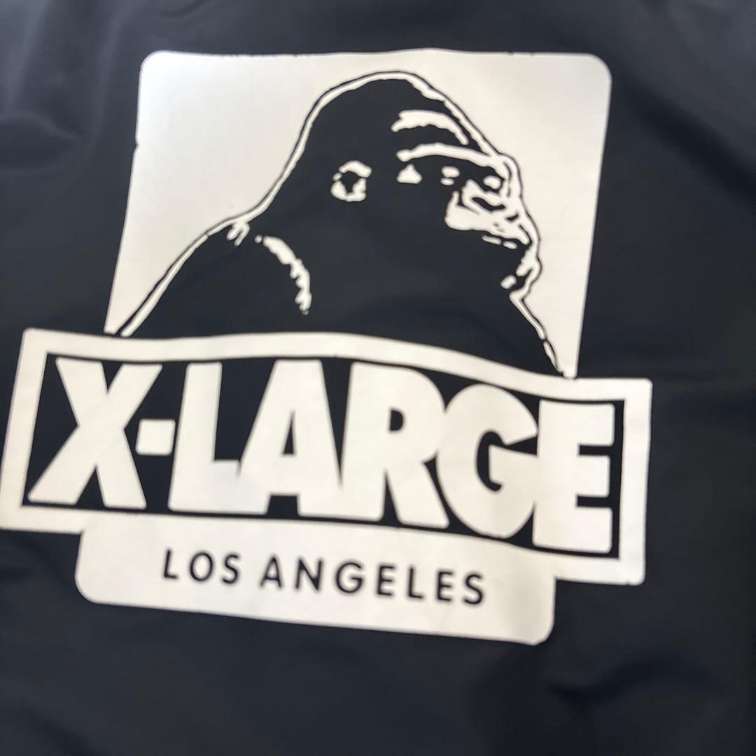 【エクストララージ✖アルファ】 XLARGE® ブラック MA-1 【Lサイズ】