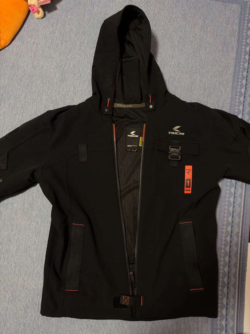 RSタイチ クイックドライパーカー　Lサイズ　ブラック